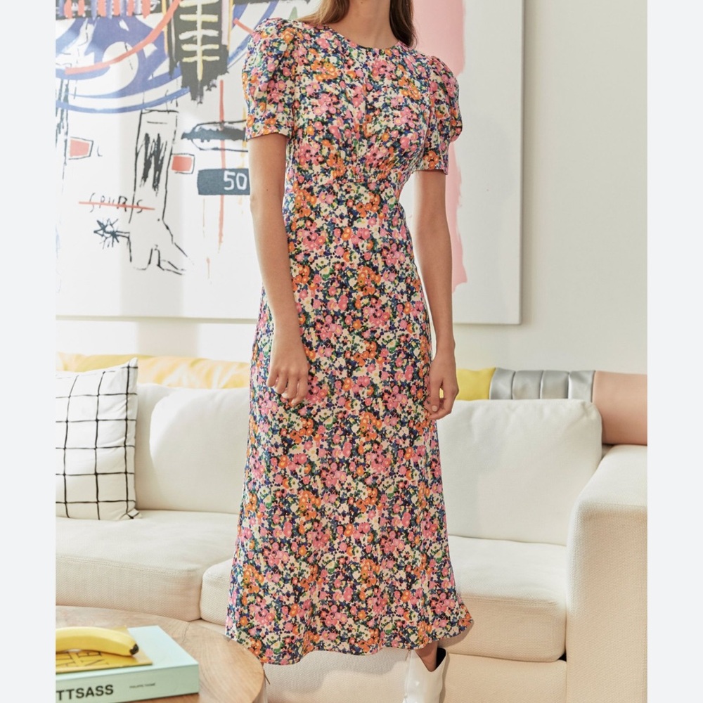 Floral Print Women's Dress